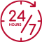 24-7 Hours